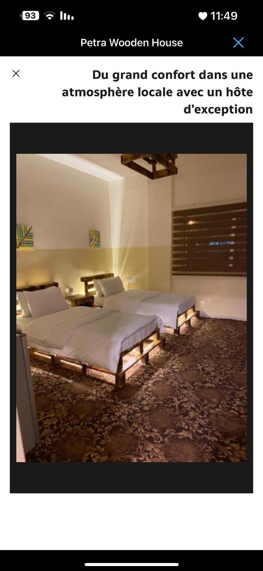 דירות וואדי מוסא Petra Wooden House מראה חיצוני תמונה